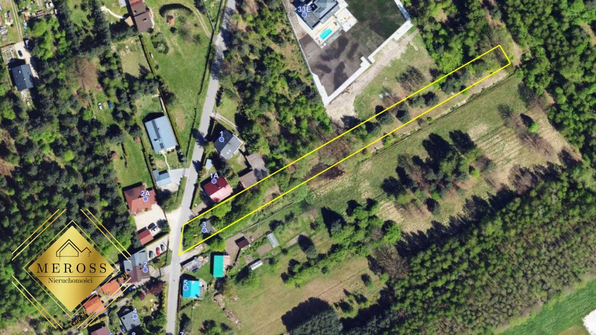 Na sprzedaż działka 3866 m² z mediami w cichej okolicy Kijas Kijas  3 866m2 Foto 1