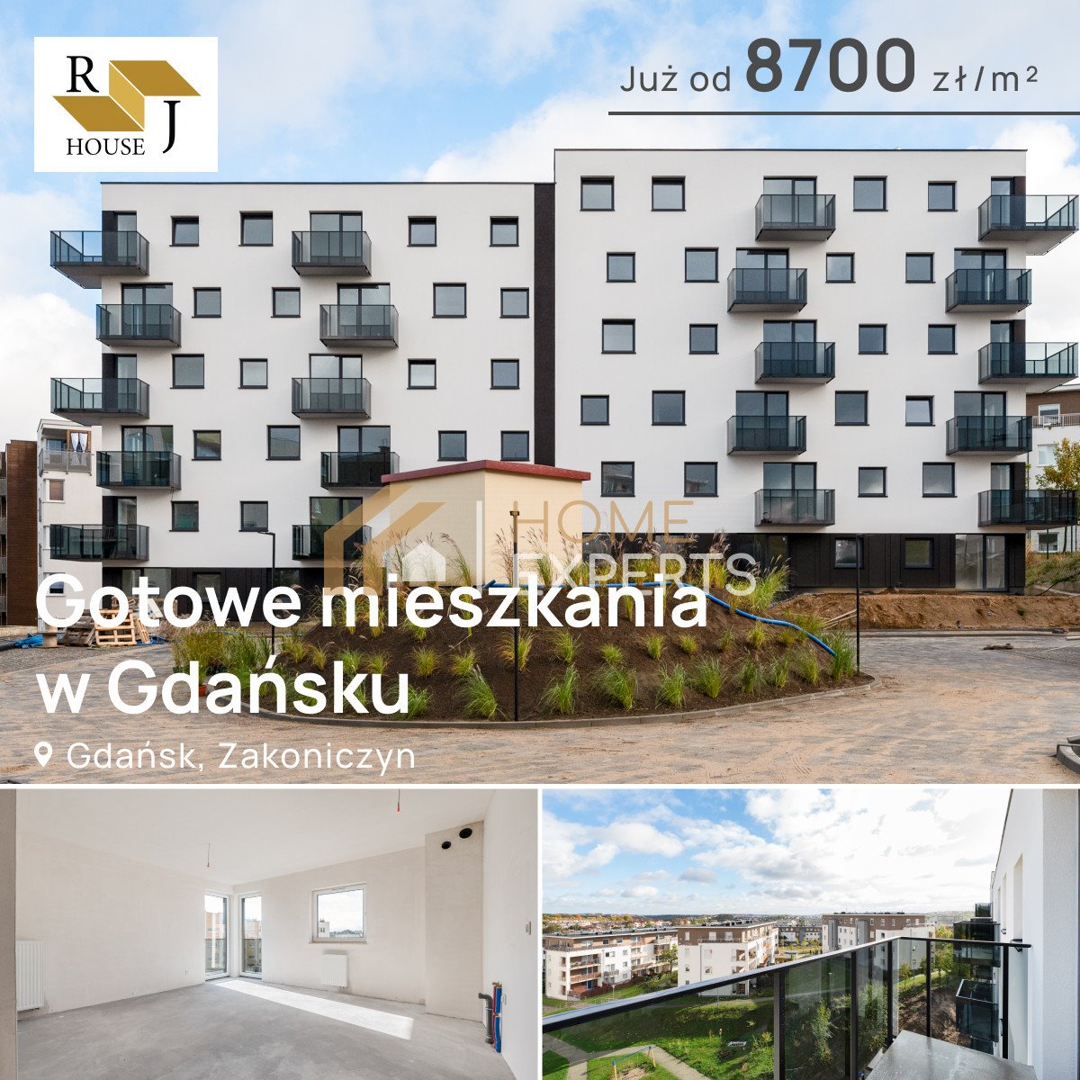 Mieszkanie trzypokojowe na sprzedaż Gdańsk, Zakoniczyn, Aleksandra Dulin'a  76m2 Foto 3
