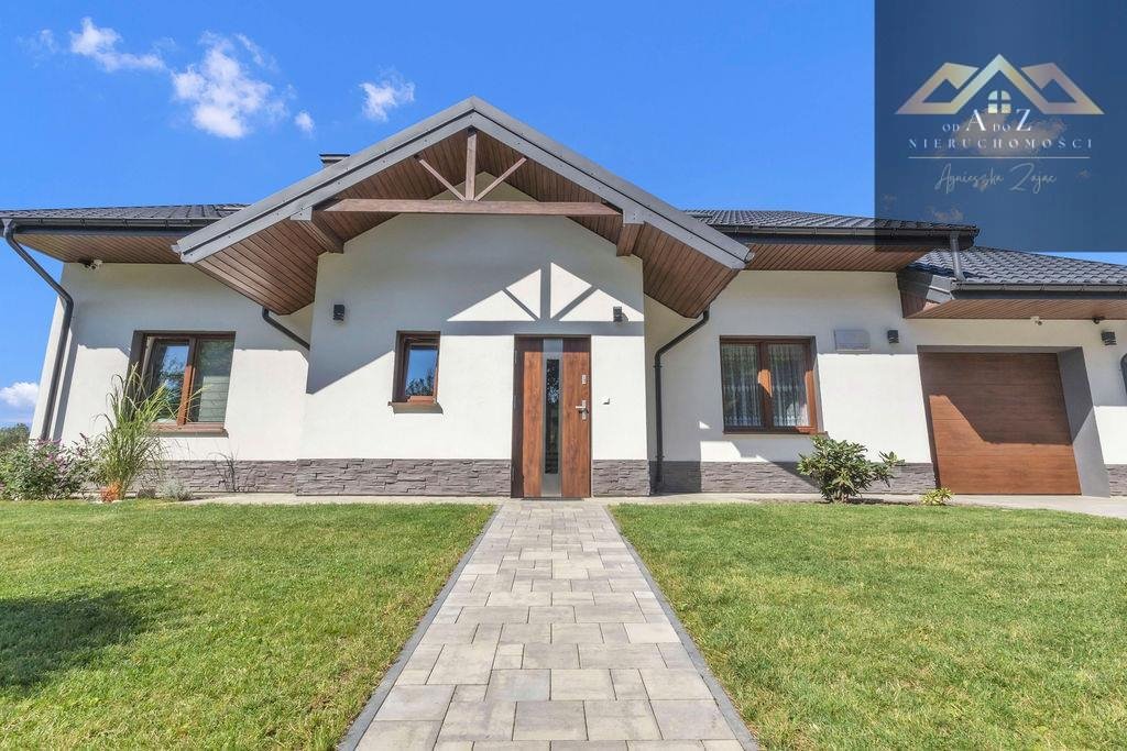 Nowoczesny dom 180 m2 z garażem, energooszczędny, blisko natury Tarnów, Rzędzin  180m2 Foto 1