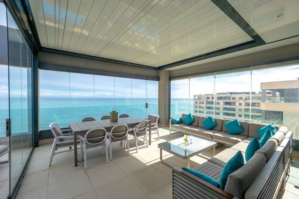 Luksusowy penthouse z panoramicznym widokiem na morze Hiszpania, Punta Prima, Punta Prima  165m2 Foto 1