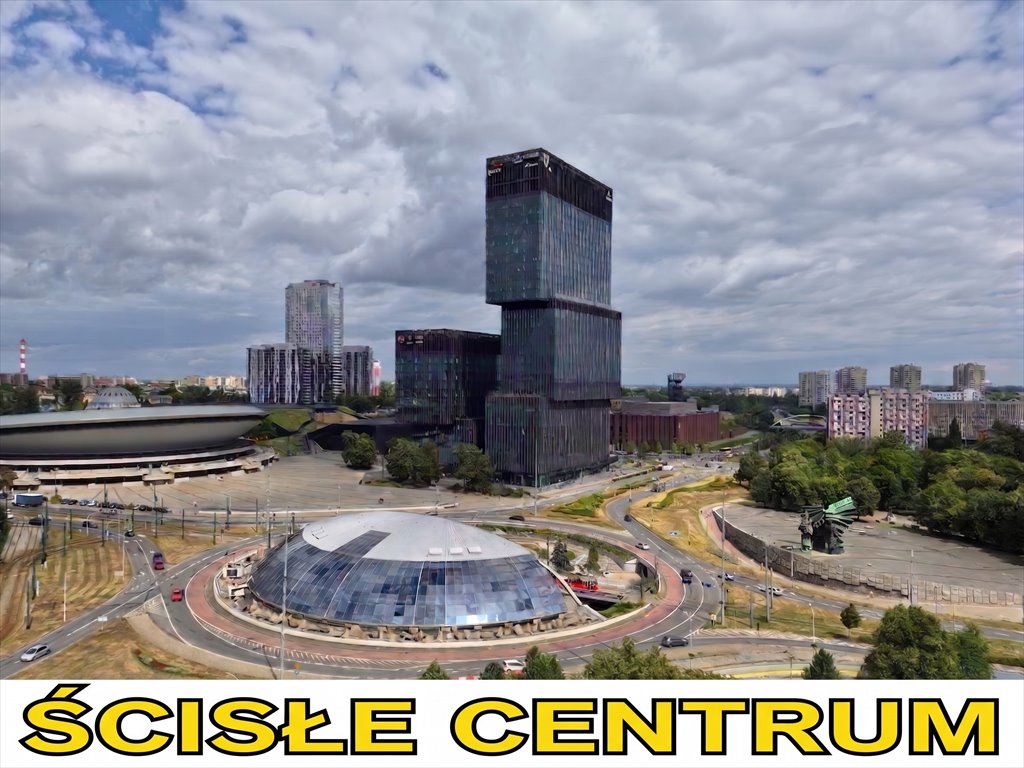Polecam przestronne 2-pokojowe mieszkanie 48 m² w centrum Katowic: Katowice Śródmieście: Aleja Wojciecha Korfantego