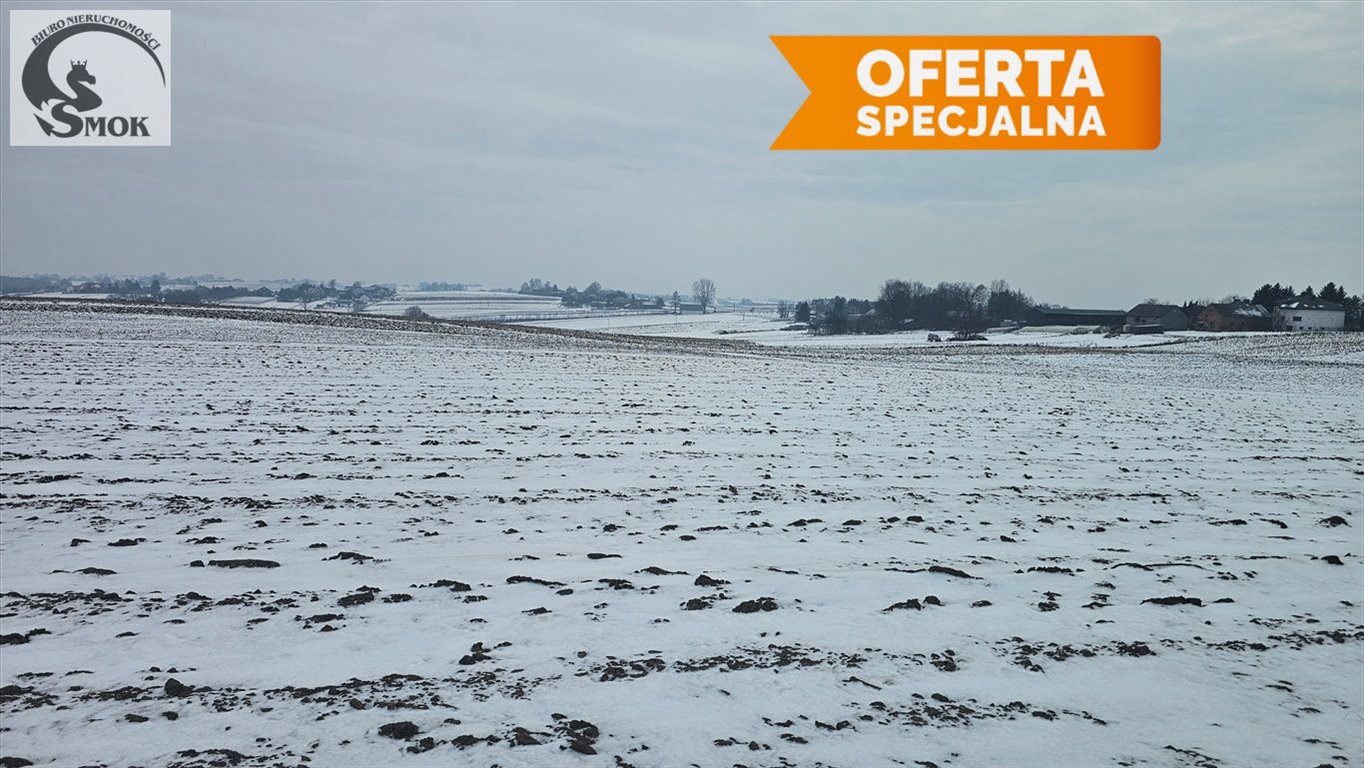 Działka budowlana z widokiem, media w drodze, 4150 m2 Wronin  4 150m2 Foto 1