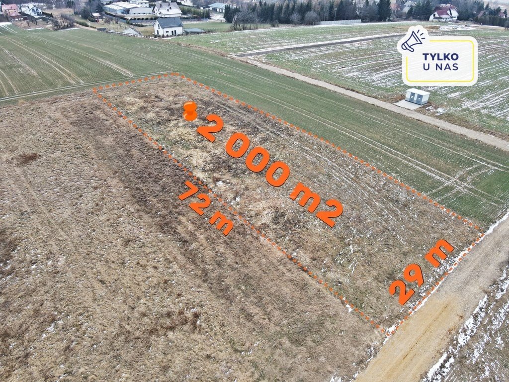 Działka budowlana na sprzedaż Wolbrom  2 081m2 Foto 1