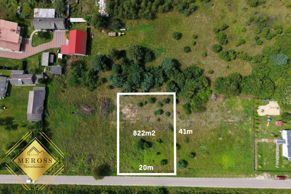 Polecam działkę 822 m² pod dom jednorodzinny w Bukownie Bukowno  822m2 Foto 1