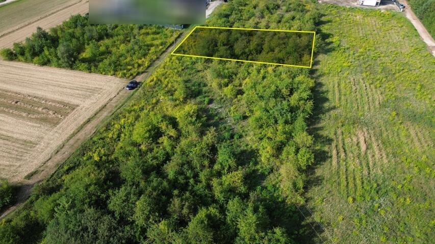 Działka 1145 m2 pod dom w spokojnej okolicy, media w ulicy Baszkówka, Baszkówka  1 145m2 Foto 1