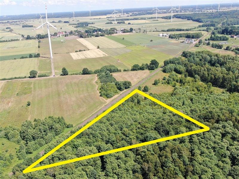 Działka rolna z lasem 14 200 m², blisko morza Sińczyca, Sińczyca  14 200m2 Foto 1