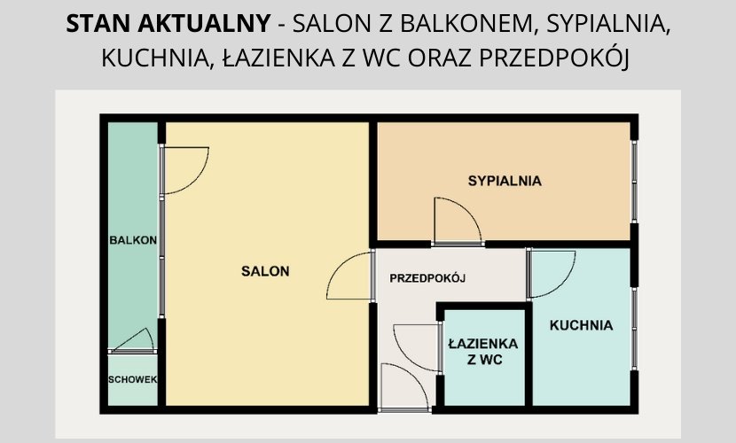 Mieszkanie dwupokojowe na sprzedaż Siemianowice Śląskie, Kołodzieja  46m2 Foto 6