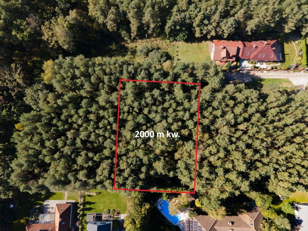 Działka 2000 m² w Hornówku z lasem, zapraszam Hornówek, Szyszkowa  2 000m2 Foto 1