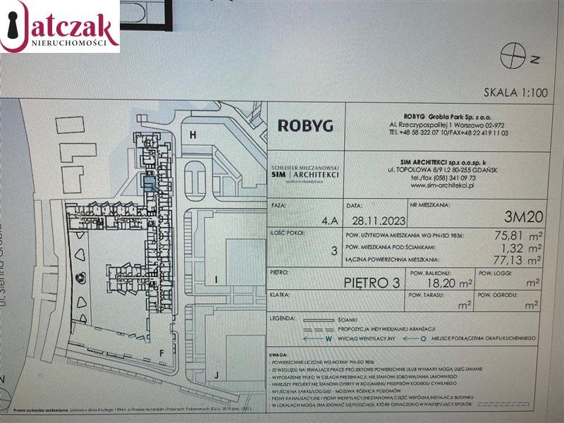 Mieszkanie trzypokojowe na sprzedaż Gdańsk, Śródmieście, NADMOTŁAWIE, Sienna Grobla  77m2 Foto 2