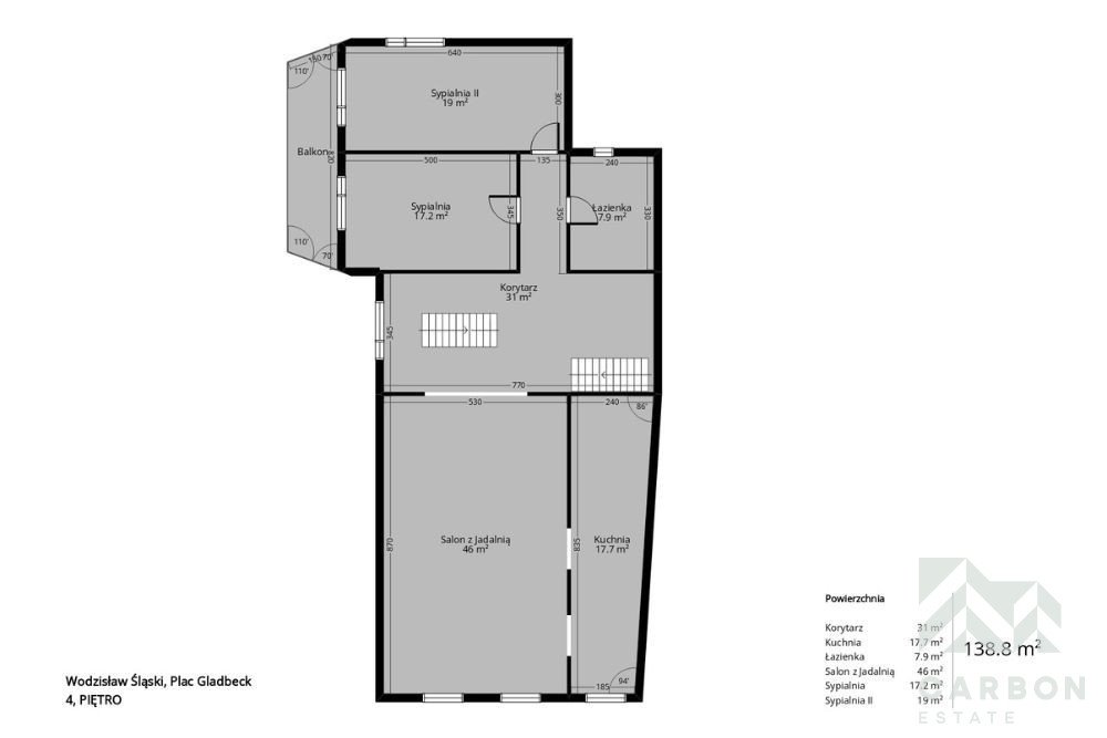 Dom na sprzedaż Wodzisław Śląski, Plac Gladbeck  495m2 Foto 17