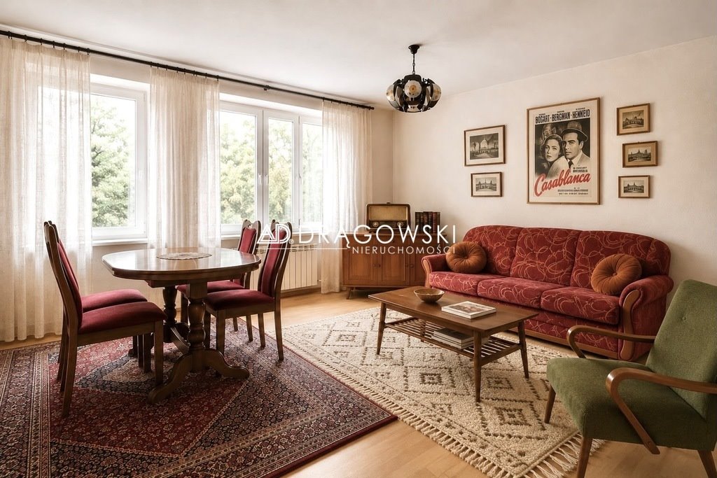Polecam przestronne 2-pokojowe mieszkanie 57 m² z loggią na Mokotowie Warszawa, Mokotów, Służew, Józefa Elsnera  57m2 Foto 1