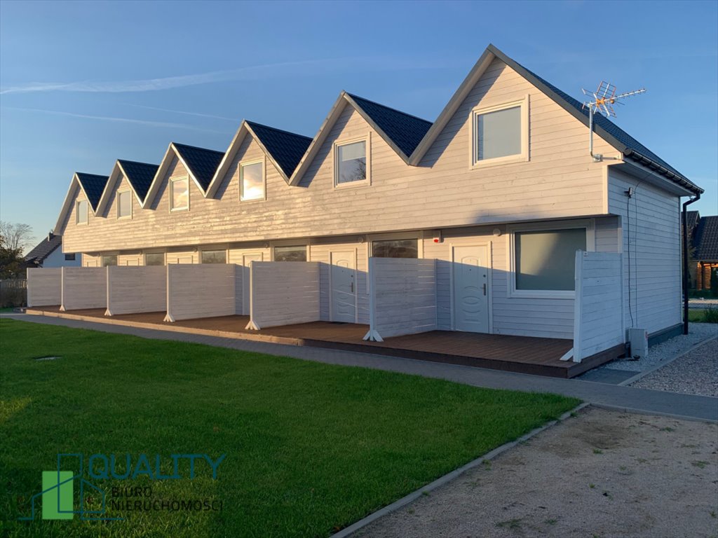 Komfortowe domki 45 m2 z tarasem, blisko plaży Sarbinowo, Rumiankowa  45m2 Foto 1