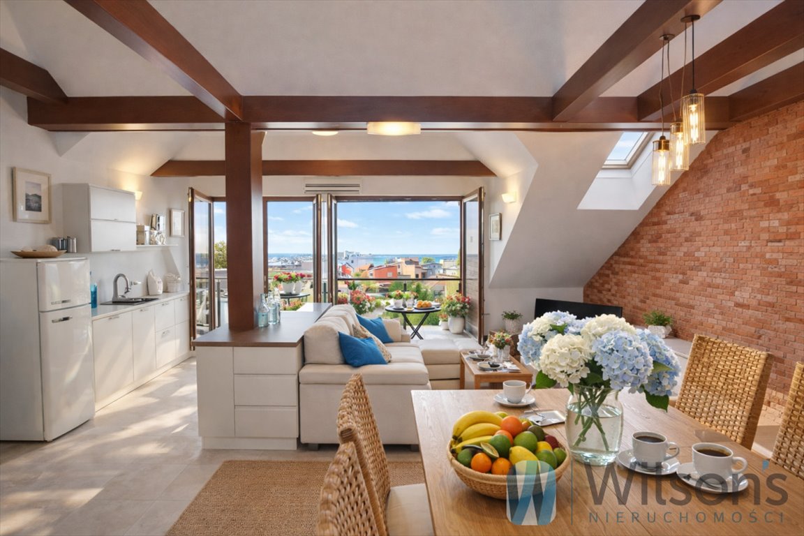 Apartament z widokiem na morze, tarasy, 75 m², Hel Hel, Leśna  75m2 Foto 1