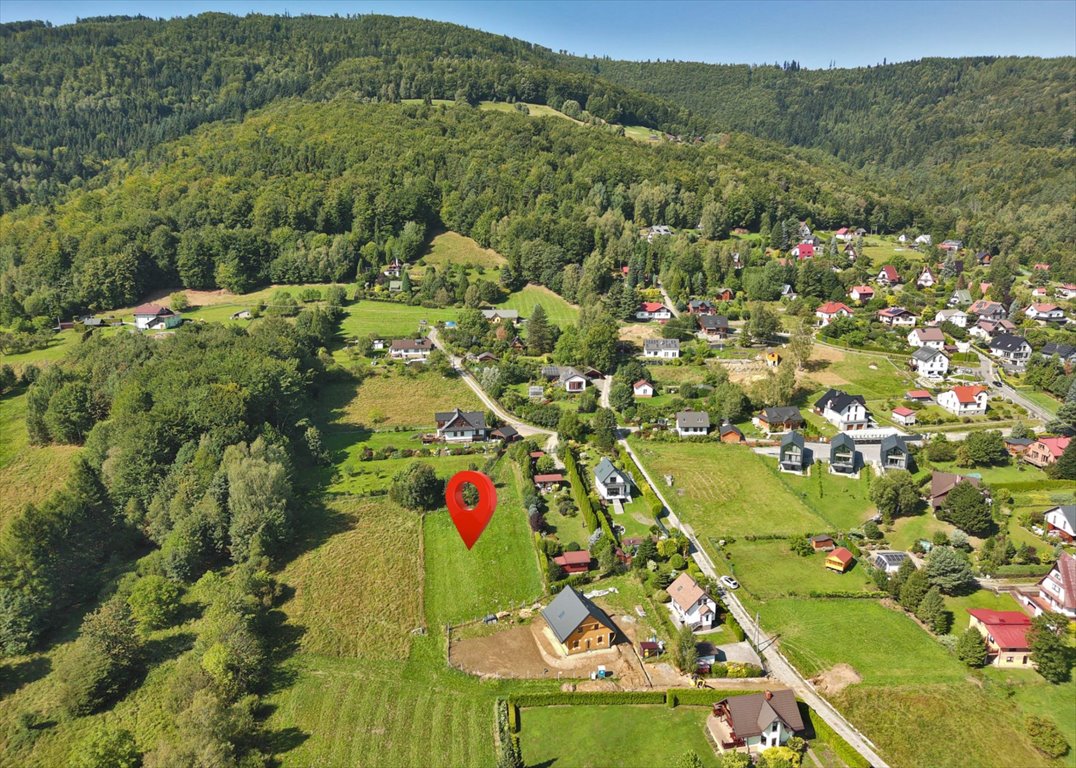 Widokowa działka w Mesznej z panoramą gór - polecam! Meszna, Rolnicza  1 384m2 Foto 1