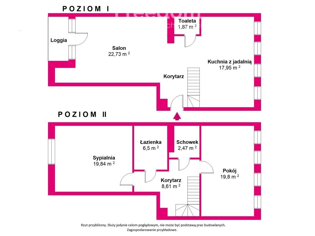 Mieszkanie trzypokojowe na sprzedaż Piaseczno  112m2 Foto 14