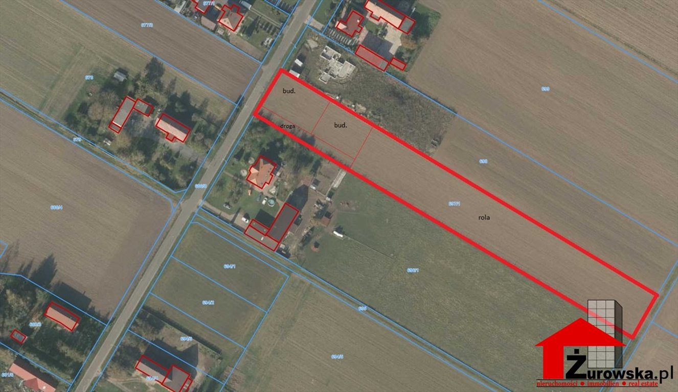 Działka budowlana 7,2 ar z udziałem w drodze i możliwością zakupu sąsiednich działek Suchodaniec  720m2 Foto 1