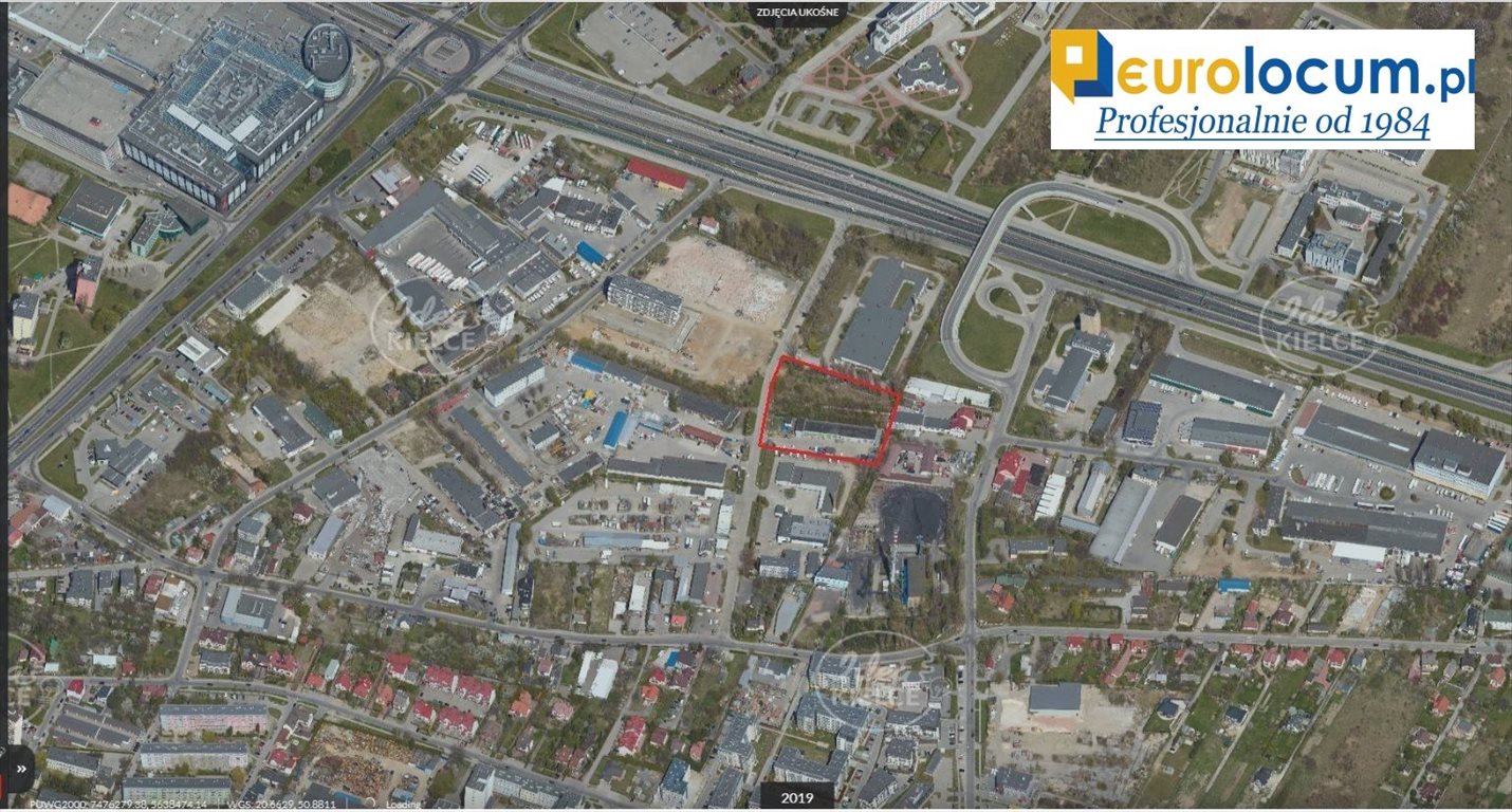 Działka inwestycyjna 7 657 m² z planem zabudowy w Kielcach Kielce, Zbożowa  7 657m2 Foto 1