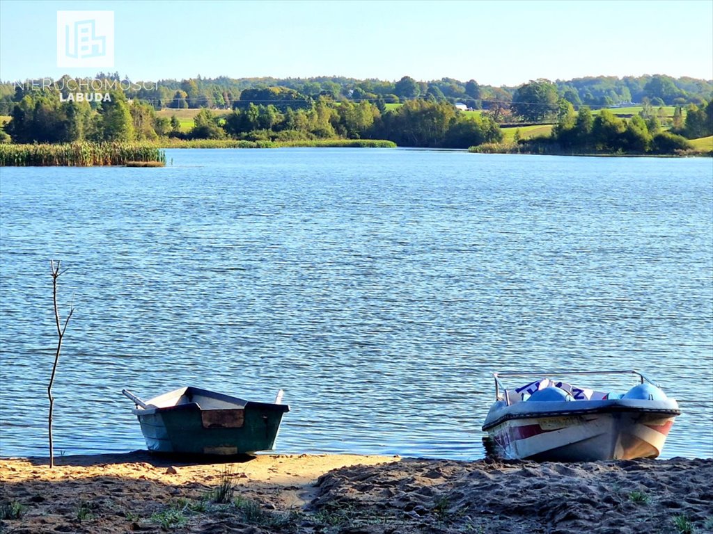Działki nad jeziorem Przęsin - linia brzegowa, las, plaża Przęsin  1 500m2 Foto 1