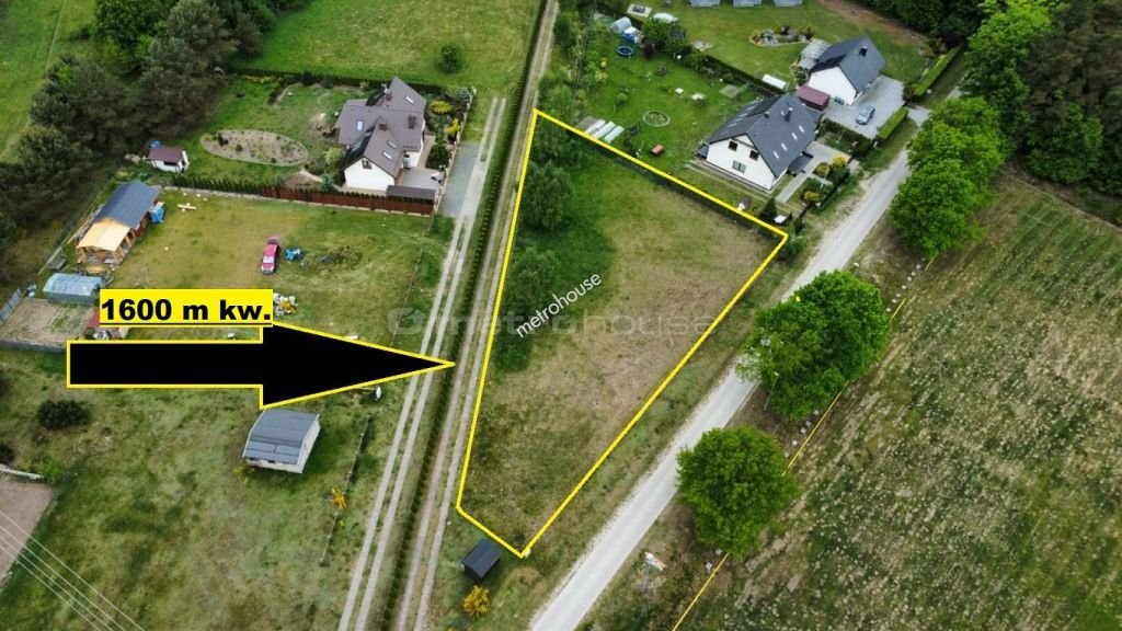 Działka 1600 m² pod dom jednorodzinny - blisko Ustki Charnowo  1 600m2 Foto 1