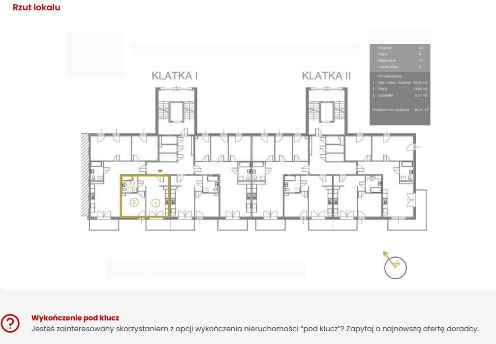 Mieszkanie dwupokojowe na sprzedaż Trzebinia, Młoszowska  36m2 Foto 7