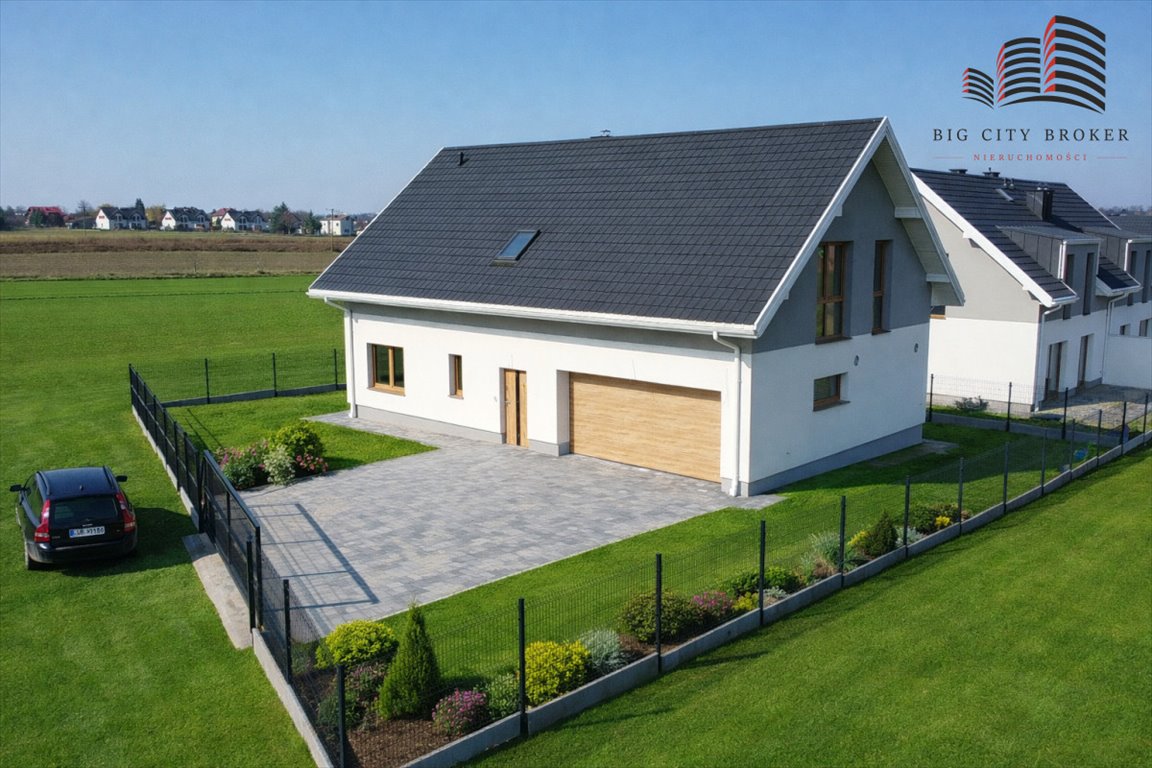 Nowoczesny dom wolnostojący 211 m² z garażem w Długiem Długie  211m2 Foto 1