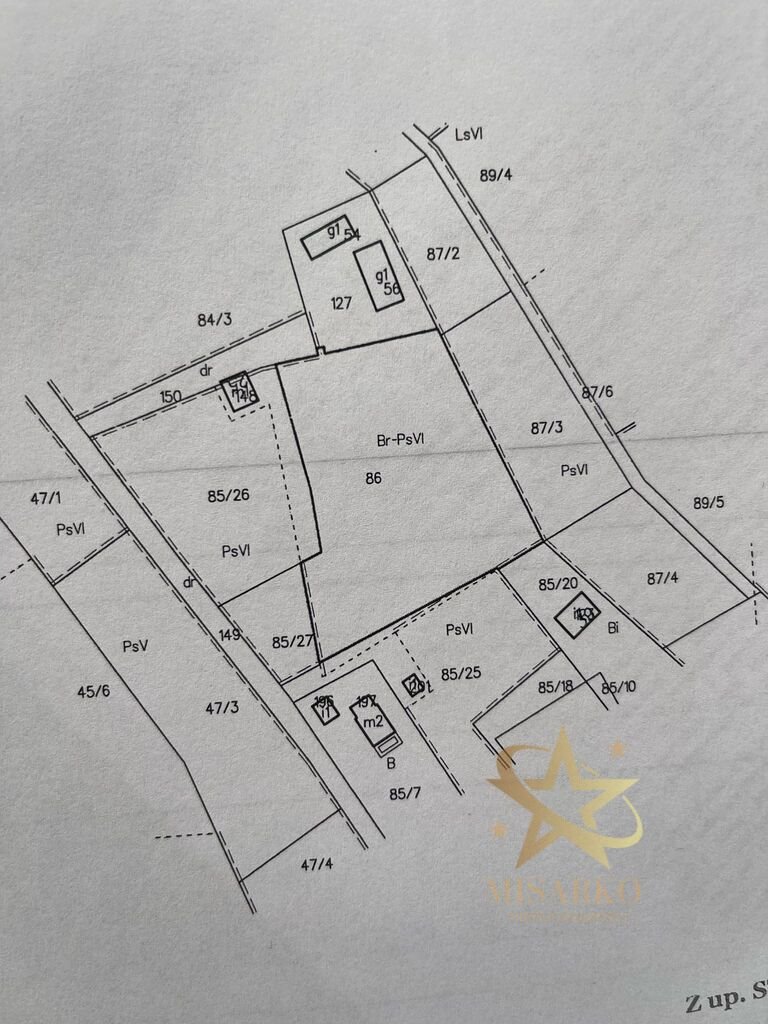 Działka budowlana na sprzedaż Jurki  4 542m2 Foto 1