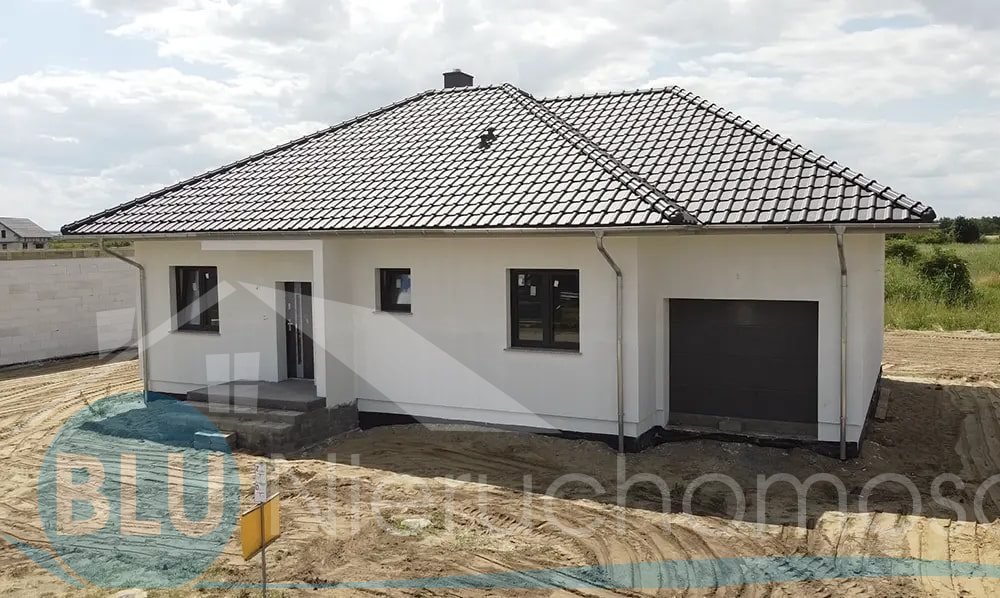 Polecam nowoczesny dom parterowy 4 pokoje z garażem w Krzekotówku Krzekotówek  122m2 Foto 1