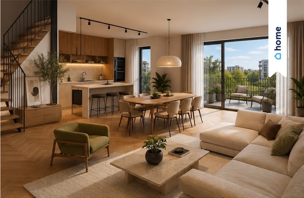 Sprzedam dwupoziomowe mieszkanie 111 m² z tarasem i antresolą Dąbrowa Górnicza, Przemysłowa  111m2 Foto 1