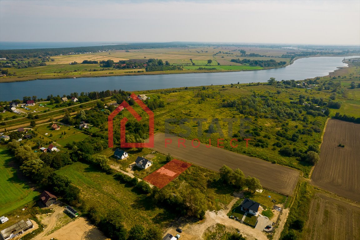 Działka budowlana na sprzedaż Wiślinka, Zacisze  1 512m2 Foto 6