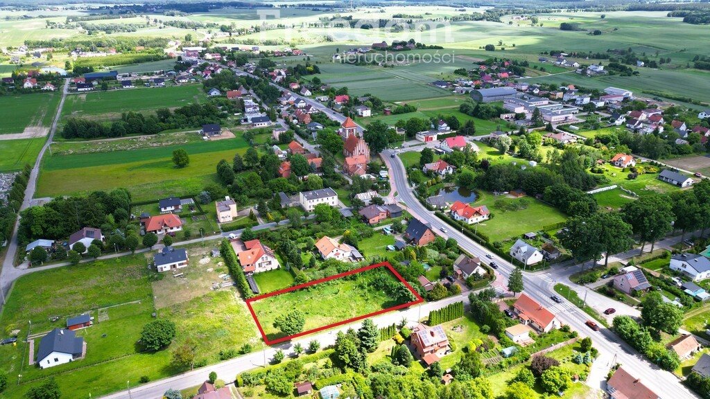 Polecam działkę 2101 m² pod dom i działalność w Rakowcu Rakowiec, Sportowa  2 101m2 Foto 1