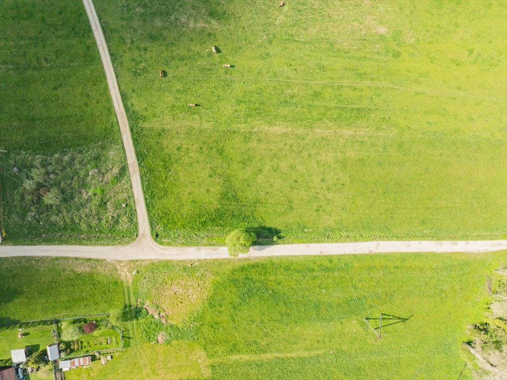 Działka budowlana 1286 m² z WZ pod dom w Zaskale Zaskale, Za Wodą  1 286m2 Foto 1