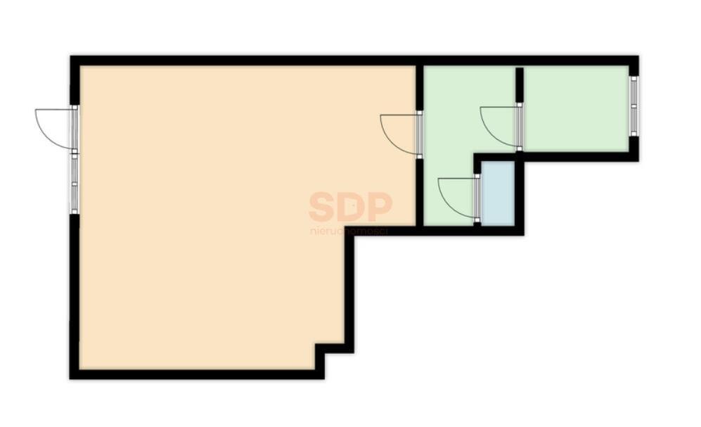 Lokal użytkowy na wynajem Wrocław, Stare Miasto, Przedmieście Oławskie, Kościuszki  56m2 Foto 1