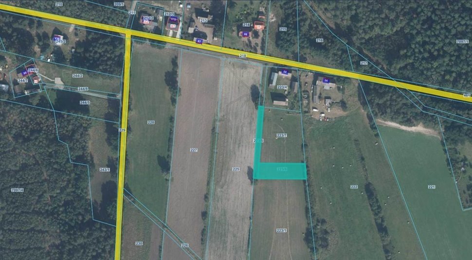 Działka rolna 1350 m² w Rychliku – atrakcyjna cena! Rychlik  1 350m2 Foto 1