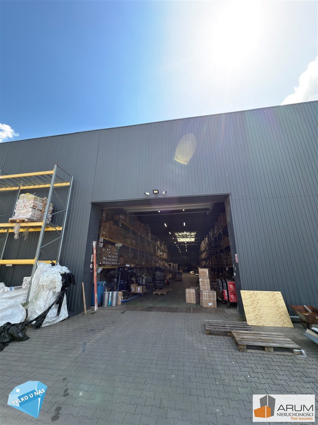 Hala magazynowa 640 m² z dużą bramą i ogrzewaniem Częstochowa, Gnaszyn Dolny  640m2 Foto 1