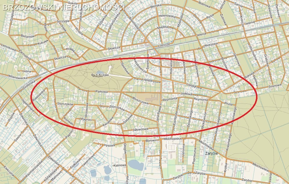 Działka budowlana na sprzedaż Podkowa Leśna, Jana Pawła II  2 182m2 Foto 1