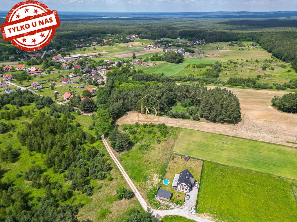 Działki budowlane z lasem i mediami w Niedarach, 7 ha Niedary, Kamienna  70 000m2 Foto 1