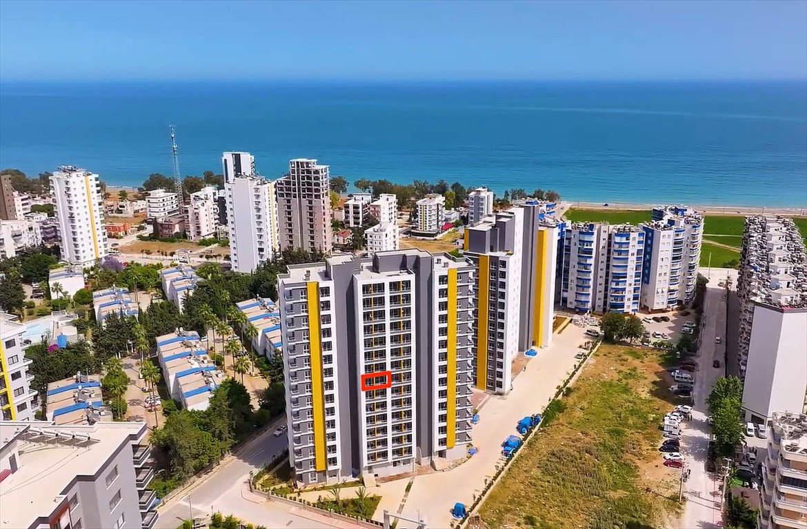 Kawalerka na sprzedaż Turcja, Mersin, Deniz, Mezitli, Mersin  54m2 Foto 1