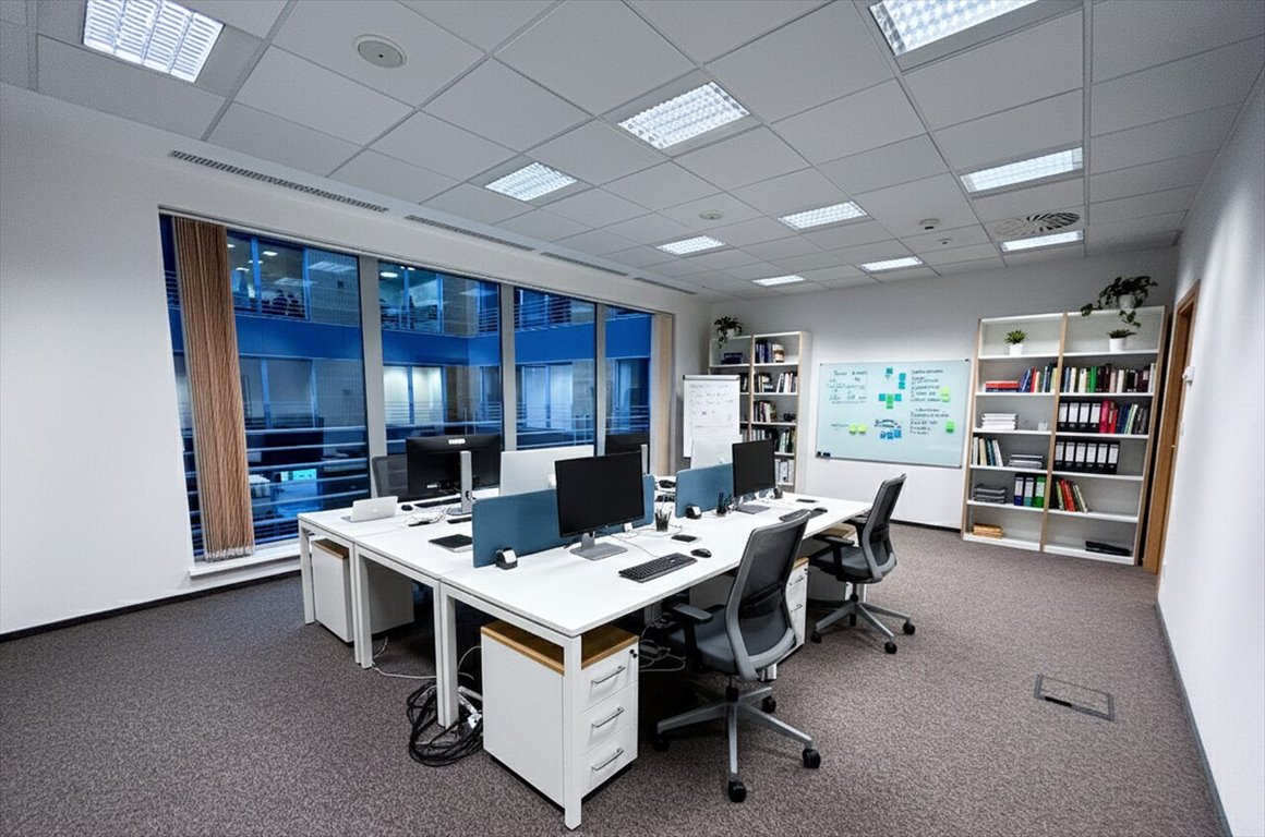 Nowoczesne biuro 943 m² na Mokotowie - pełne światła. Warszawa, Mokotów, Służewiec, Postępu 15c  943m2 Foto 1