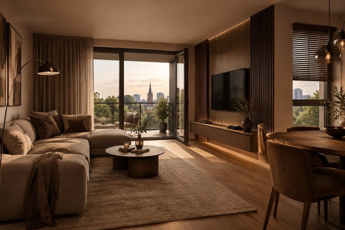 Do sprzedania nowoczesne 2-pokojowe mieszkanie 38 m² z balkonem i zielonym otoczeniem Katowice, Zarzecze, gen. Stefana Grota-Roweckiego  38m2 Foto 1