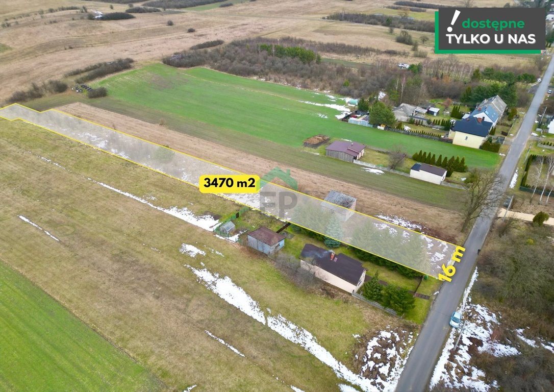 Działka inna na sprzedaż Małusy Małe  3 470m2 Foto 3