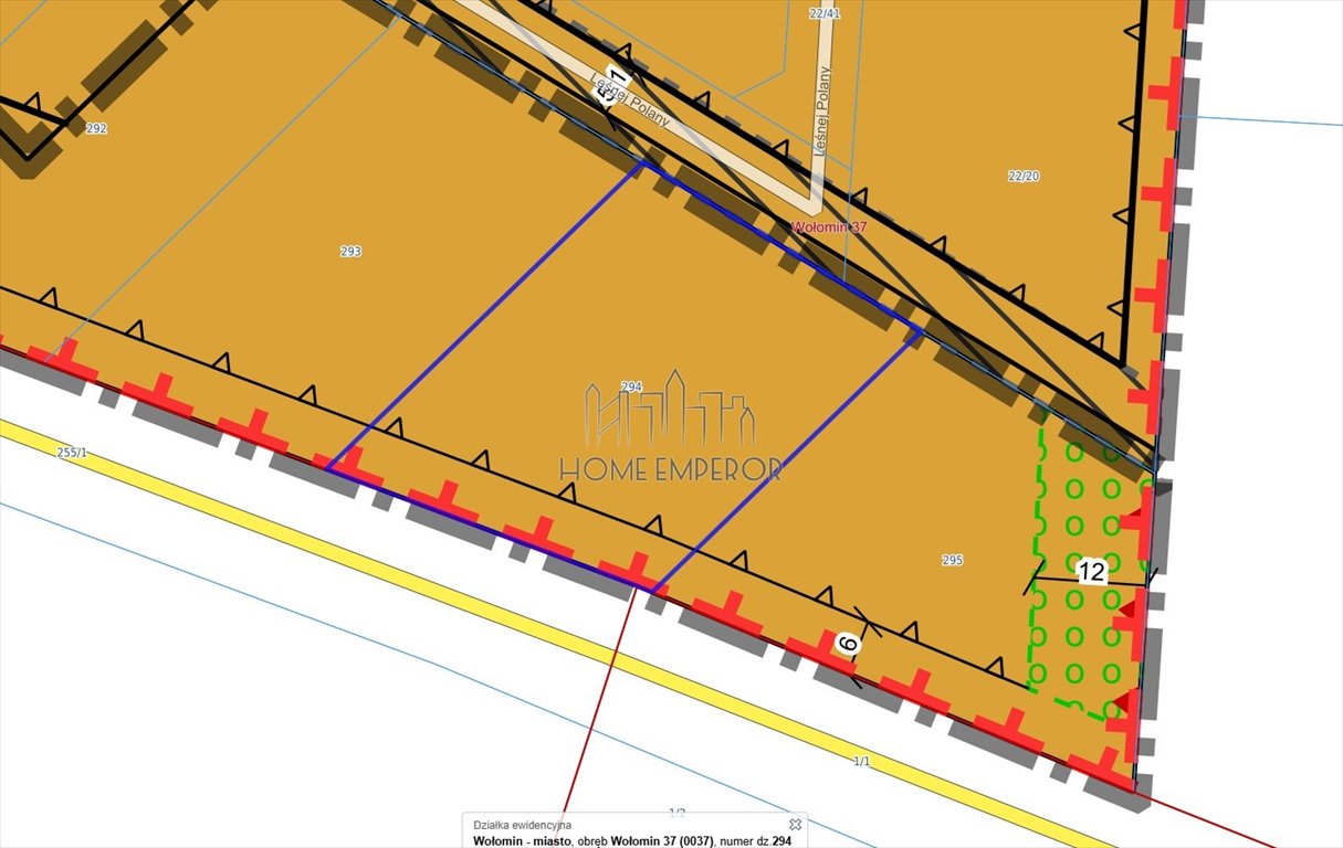 Działka budowlana na sprzedaż Wołomin, Graniczna  1 508m2 Foto 1