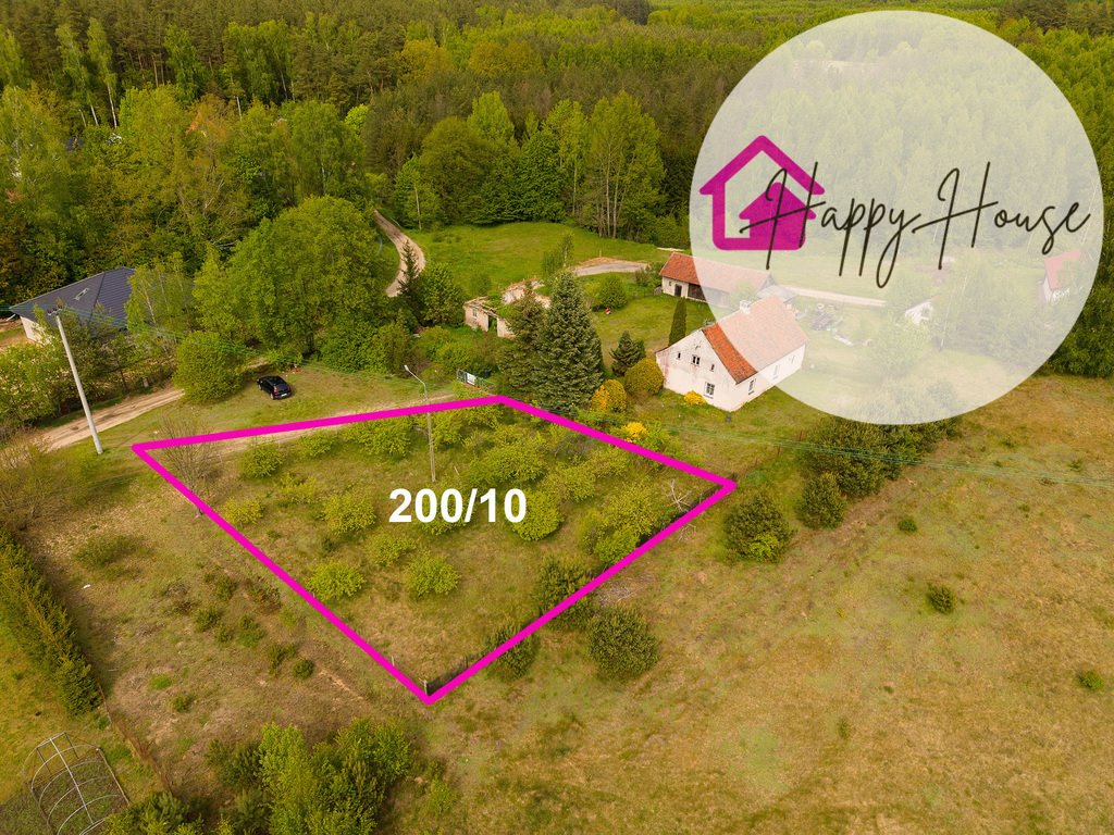Zapraszam do zakupu działki 858 m² w Barcikowie - spokój i natura Barcikowo  858m2 Foto 1