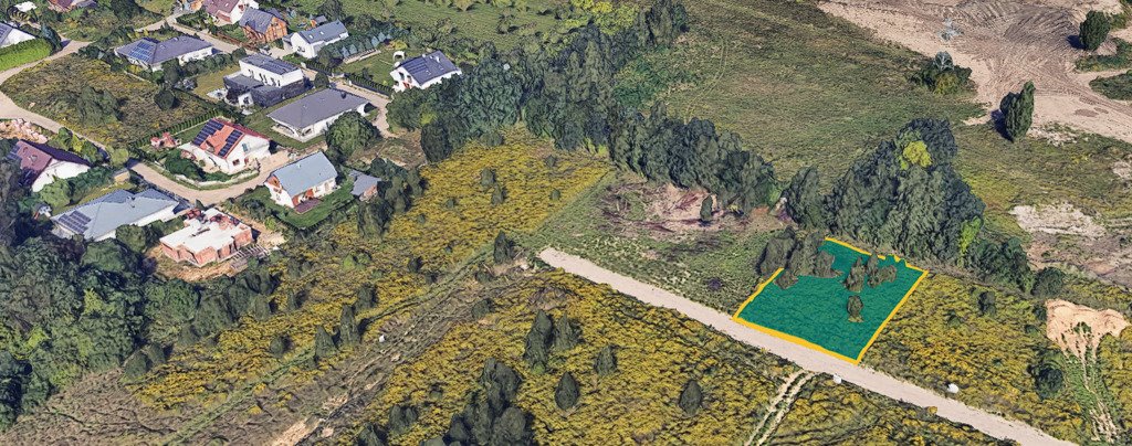 Działka 796 m² z pozwoleniem, prąd, woda, gaz, spokojna okolica Łódź, Stoki, Stoki, Obłoczna  796m2 Foto 1