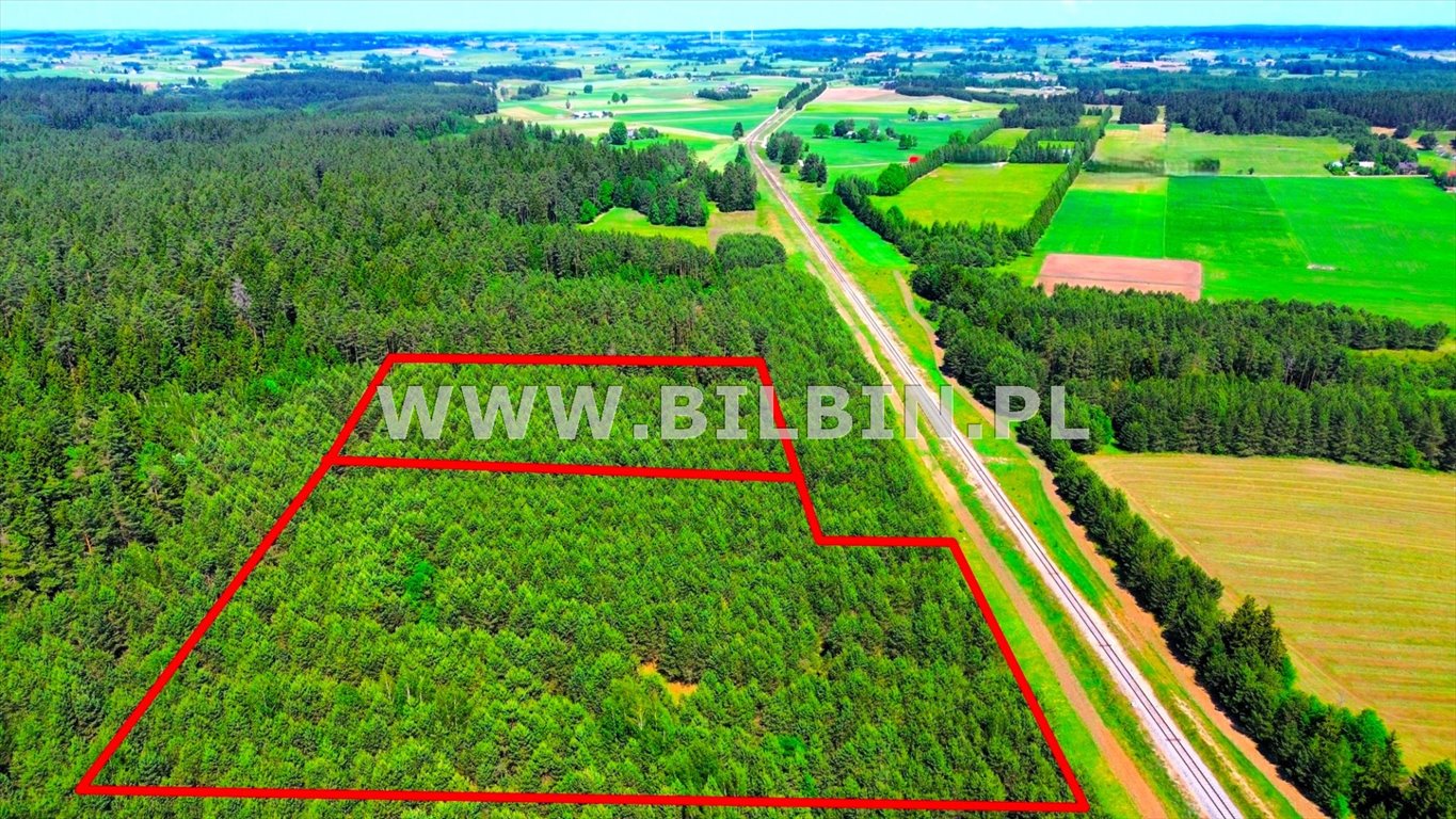 Działka leśna w Nowej Wsi, 41 344 m², sosny i świerki Suwałki, Nowa Wieś  41 344m2 Foto 1