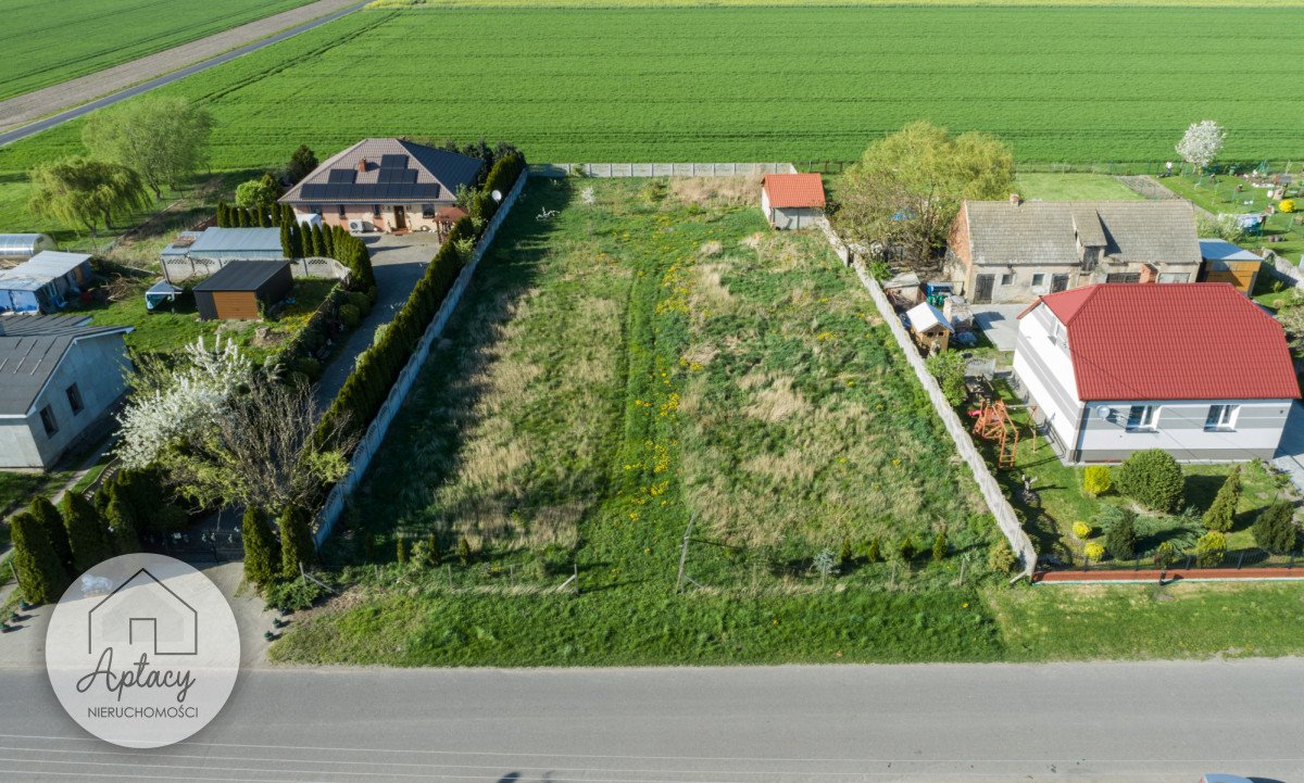 Działka 1811 m² z domkiem i mediami w Borzejewie - polecam! Dominowo  1 811m2 Foto 1