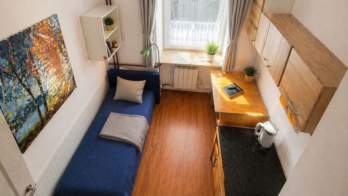 Przytulny pokój 15 m² z kuchnią i łazienką w Pradze Warszawa, Praga-Północ, Targowa  15m2 Foto 1