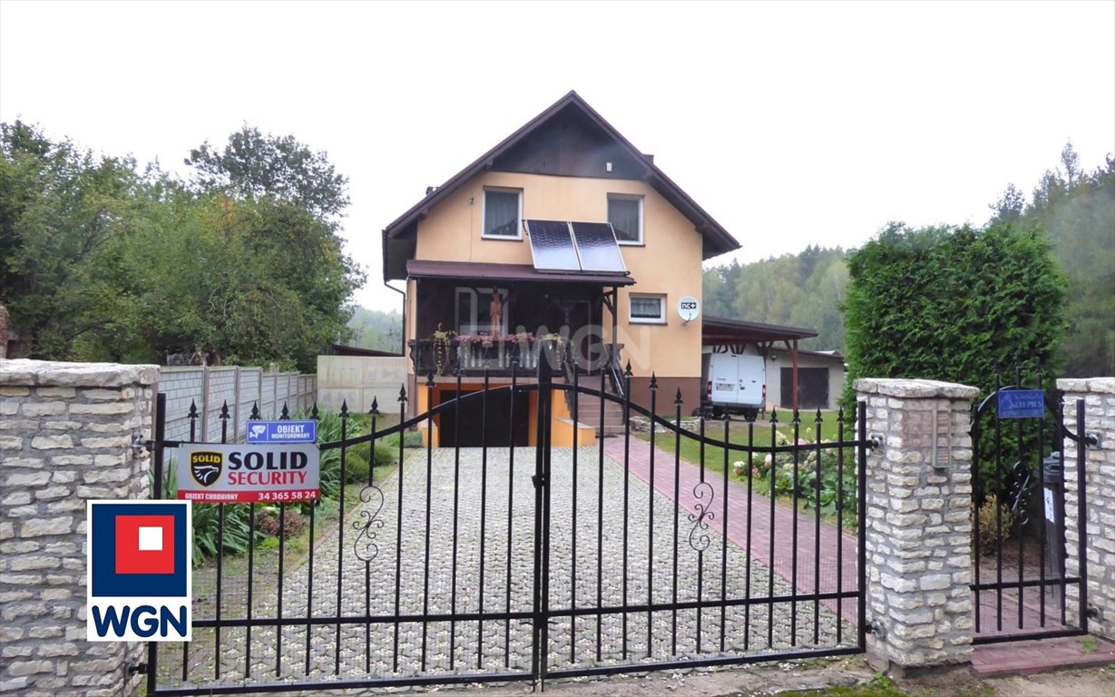 Dom 160 m² z garażami i panelami słonecznymi - zapraszam Kamieńskie Młyny, Huta Karola  160m2 Foto 1