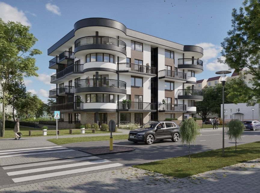 Mieszkanie dwupokojowe na sprzedaż Ustka, Legionów  56m2 Foto 1