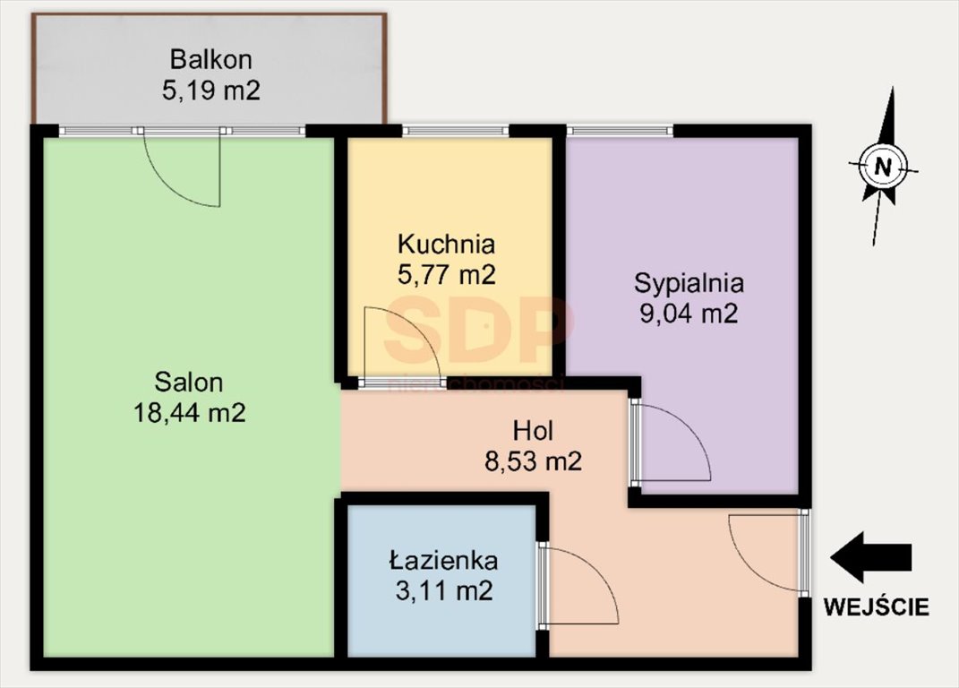 Mieszkanie dwupokojowe na sprzedaż Łódź, Górna, Kilińskiego Jana  45m2 Foto 4