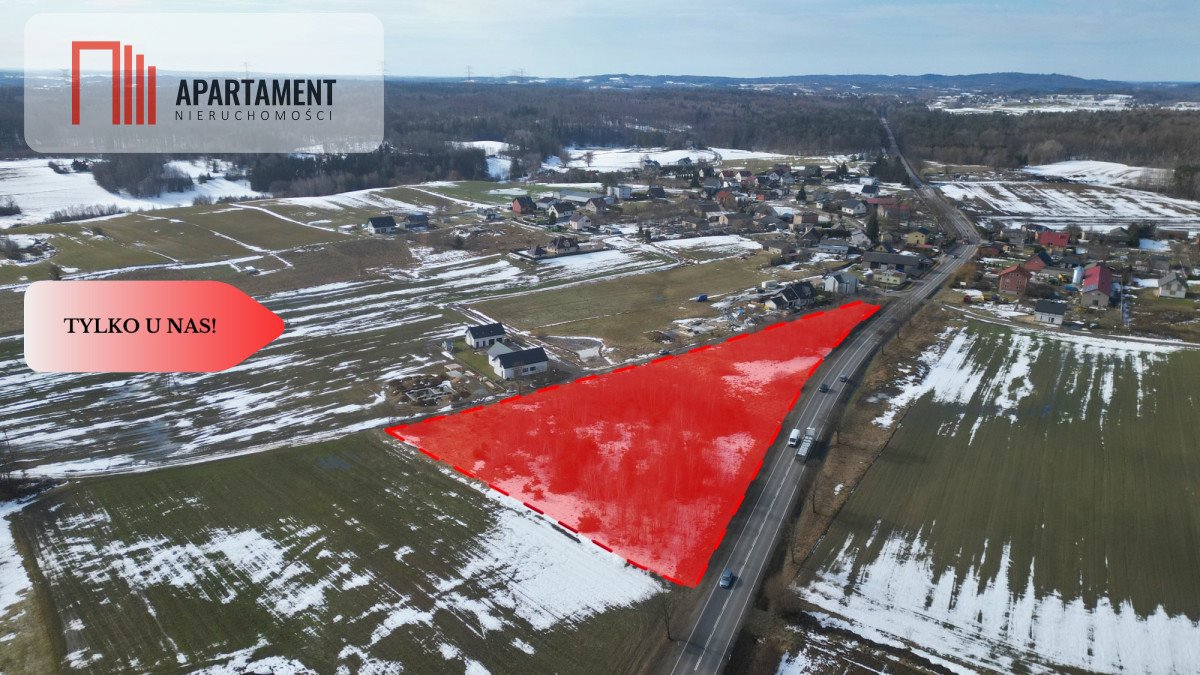 Działka pod zabudowę 8 domów, świetny dojazd, media Hopowo  11 900m2 Foto 1